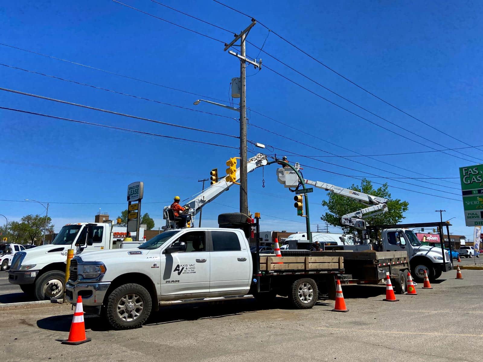 Power Line Construction Axis Vac & HDD